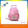 Girls school trolley backpack bag