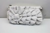 Girls white fashion flower hot selling zipper  Wallets