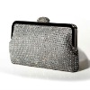 Glittery Rhinestone Crystal Purse Frames Evening Clutch Bag 063