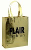 Glod shiny pp non woven bag