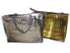 Gloden croco shopping bag