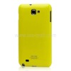 Glossy Hard Case for Samsung Galaxy Note I9220 - Yellow