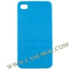 Glossy Hard Slider Case for iPhone 4(Baby blue)