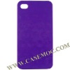 Glossy Hard Slider Case for iPhone 4(Purple)
