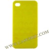 Glossy Hard Slider Case for iPhone 4(Yellow)