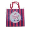 Glossy laminated non woven bag for shoes