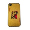 Gold Joker Poker Design case for iPhone 4S