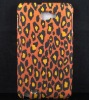Gold Leopard grain Matte Hand Feeling Hard Case Cover For Samsung Galaxy Note GT-N7000 i9220