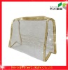Gold PVC cosmetic bag