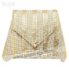 Gold and silver clutch evening bags WI-0291