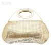 Gold clutch evening bags WI-0283