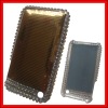 Gold cristal protect case for iphone 3G  GW-HC007