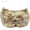 Gold sequin evening handbag WI-0426