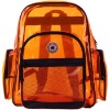 Golden Color Clear PVC Backpack For School