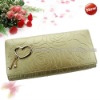 Golden Fashion Colorful Heart Long Lady Clutch Wallet/Purse