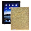 Golden Shining Powder Hard Protect Cover Shell For iPad 2