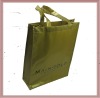 Golden pp non woven bag