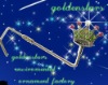 Golden stars Purse hangers-Y096