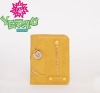 Golden zipper fashion wallet