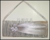 Graceful flower crystal ladies fashion box clutch evening bag