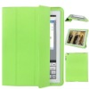 Grass green Stylish Slim PU leather smart cover for ipad2