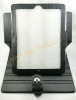 Gray 360-degree Rotation Design Leather Cover Skin Case For ipad 2