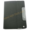 Gray Cross Pattern Design Leather Cover Case Skin For ipad 2