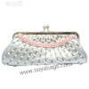 Gray beaded evening bags WI-0455