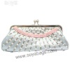 Gray beaded evening bags WI-0455