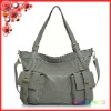Gray color 2011 Hot Sale Fashion PU Shoulder Bag