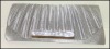 Gray elegant graceful satin evening clutch box