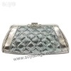 Gray evening clutch bag WI-0339