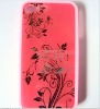 Great crystal flower tpu 4s case for iphone 4