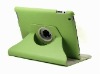 Green 360 Rotary Leather Case for iPad 2