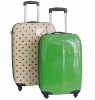 Green ABS luggage