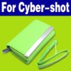 Green Leather So Nee Cyber-shot Case
