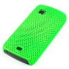 Green Mesh Skin Hard Back Case Cover For Nokia C5-03