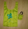 Green Nylon shopping bag