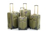Green PU luggage set