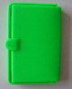 Green Silicone Business Card Case