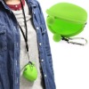 Green Silicone Coin Case, POUCHIBI Silicone Purse