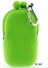 Green Silicone Coin Case, Silicone Purse