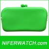 Green Silicone women large wallet