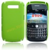 Green Soft Frosted Hard Skin Plastic Cover For BlackBerry Curve 8900