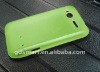Green TPU Rubberized Skin Cover Case For T-Mobile HTC Radar 4G C110e