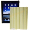 Green Vertical Stripes Hard Shell Skin Cover For iPad 2