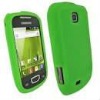 Green base color silicone cell phone cases