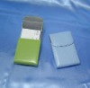 Green/blue business card case