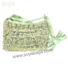 Green clutch evening bags WI-0274