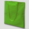 Green cotton carrier with long handles